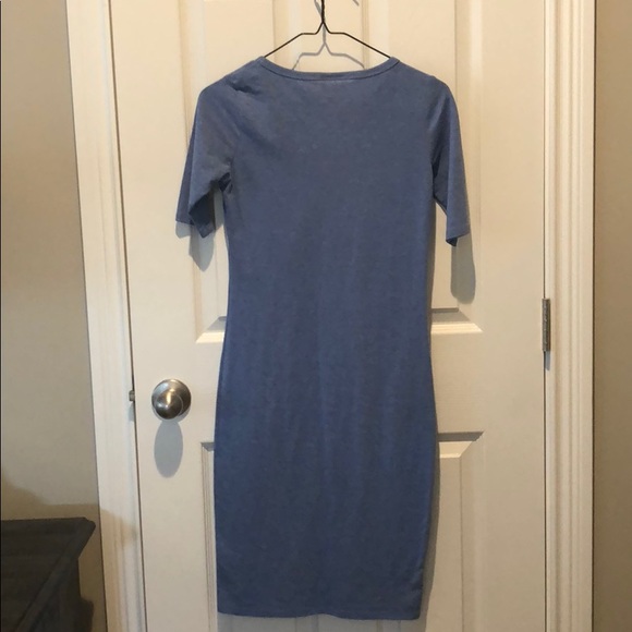 LuLaRoe XXS Blue Julia Dress 👗 - Picture 3 of 3